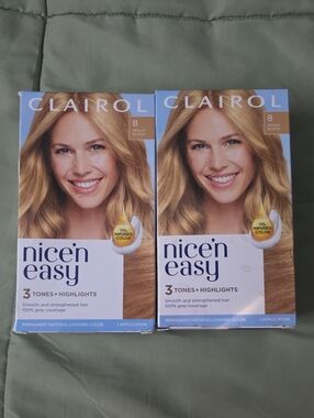 Nice'n Easy Permanent Hair Color — Medium Blonde (8), 2pk